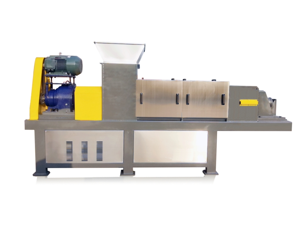 Hemp fiber extraction machine